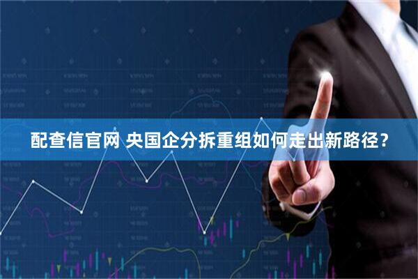配查信官网 央国企分拆重组如何走出新路径？
