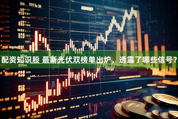 配资知识股 最新光伏双榜单出炉，透露了哪些信号？